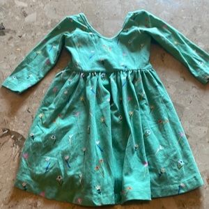 Alice & Ames Ballet Dress in Green Wildflower